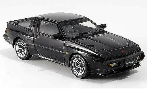 Mitsubishi Starion GSR VR 1/43 Kyosho black diecast model cars