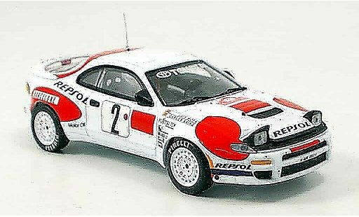 Toyota Celica Rally 1/43 IXO no.2 sainz moya rallye monte carlo 1992 diecast model cars