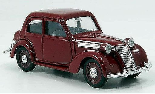 Fiat 1100 E 1/43 Brumm red diecast model cars