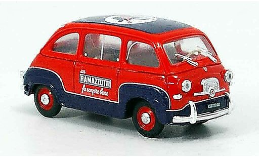 Fiat 600 Multipla 1/43 Brumm Ramazzotti 1960 diecast model cars