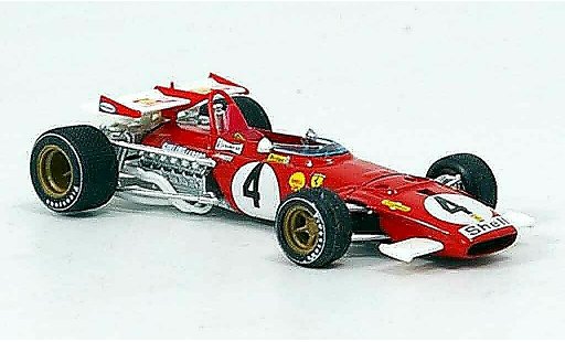 Ferrari 312 B 1/43 Brumm no.4 regazzoni gp italien 1970 diecast model cars