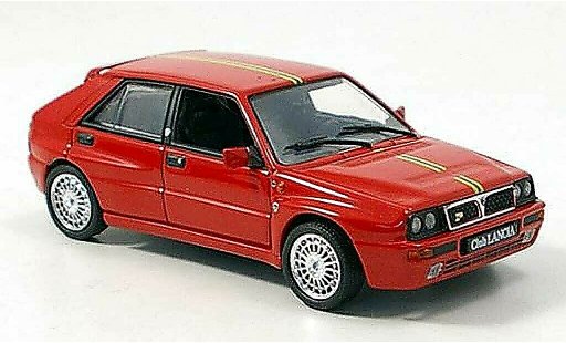 Lancia Delta Club Italia 1/43 Norev red 1992 diecast model cars
