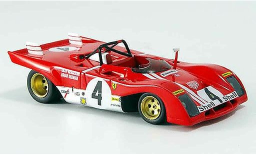 Ferrari 312 PB 1/43 Red Line no.4 daytona 1972 diecast model cars