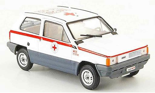 Fiat Panda 45 1/43 Brumm rotes Kreuz Italien 1980 diecast model cars