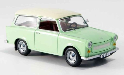 Trabant 601 Universal 1/43 IST Models Estate green white 1965 diecast model cars
