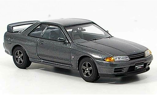 Nissan Skyline R32 1/43 Kyosho GTR grey diecast model cars