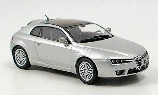 Alfa Romeo Brera coupe 1/43 M4 grey 2005 diecast model cars