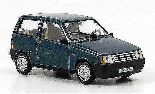 Autobianchi Y10 citadine 1/43 Edison turquoise diecast model cars