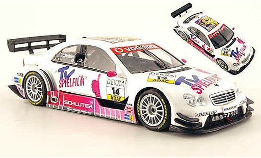 Mercedes Classe C DTM 1/43 Minichamps No.14 Team Mucke 2007 diecast model cars