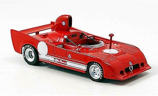 Alfa Romeo 33.3 prototipo 1/43 M4 1977 sc prova red diecast model cars
