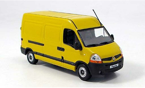 Renault Master Boite 1/43 Norev yellow 2006 diecast model cars