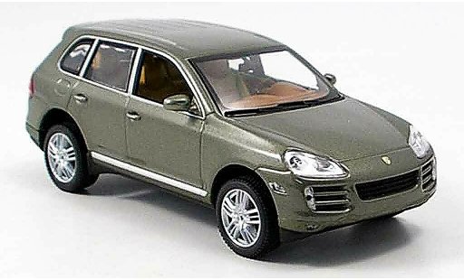 Porsche Cayenne S 1/43 Minichamps green diecast model cars