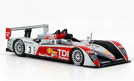 Audi R10 course 1/43 Minichamps 2007 Sport Le Mans 2007 diecast model cars