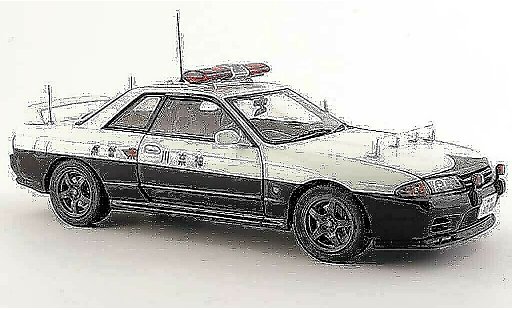 Nissan Skyline R32 1/18 Autoart gtr police diecast model cars