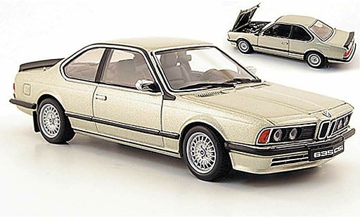 Bmw 635 CSi 1/43 Autoart beige diecast model cars
