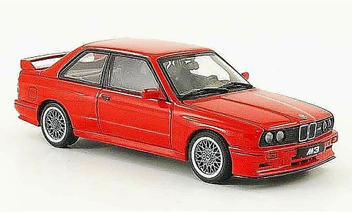 Bmw M3 Sport Evolution 1/43 Autoart E30 red 1990 diecast model cars