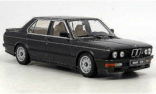 Bmw 535 berline 1/18 Autoart M i black 1985 diecast model cars