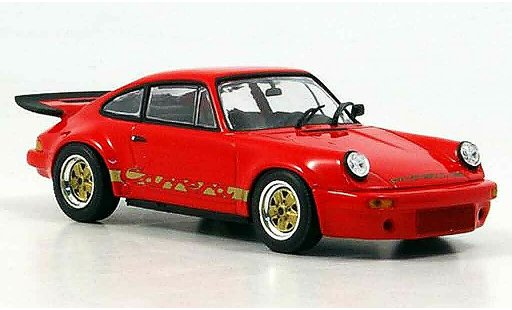 Porsche 911 RS 1/43 Minichamps Carrera 3.0 red diecast model cars