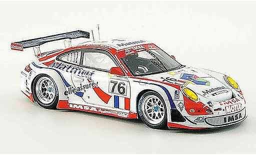 Porsche 911 GT3 RSR 1/43 Spark 2007 IMSA Performance No.76 Le Mans diecast model cars