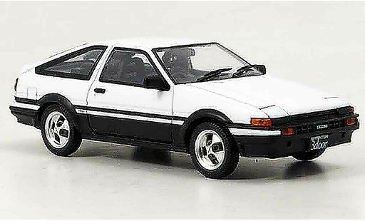 Toyota Trueno AE86 1/43 Ebbro ae 86 white diecast model cars
