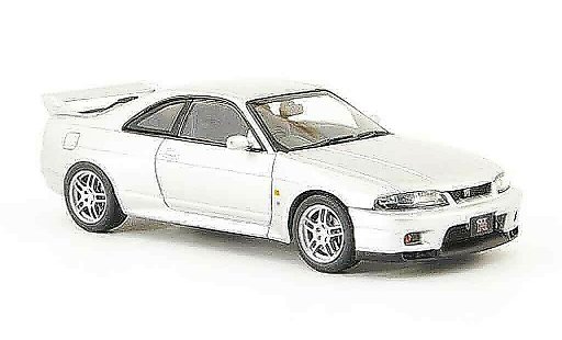 Nissan Skyline R33 1/43 Ebbro GT R V Spec grey metallisee 1995 diecast model cars