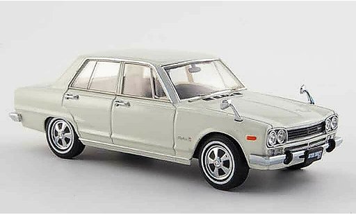 Nissan Skyline 2000 1/43 Ebbro GT (GC10) white 4 Turer 1968 diecast model cars