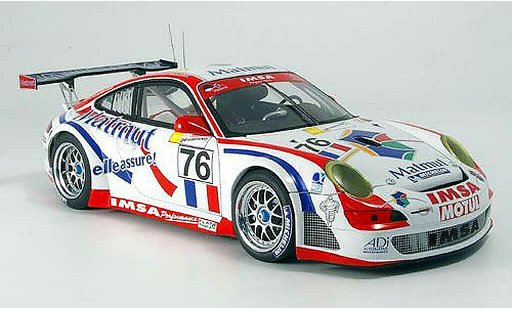 Porsche 911 GT3 RSR 1/18 Autoart 2007 no.76 winner gt2-klasse le mans diecast model cars