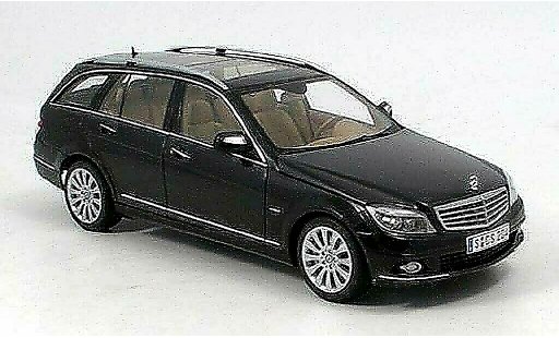 Mercedes Classe C T-Modell 1/18 Autoart (S204) black Elegance diecast model cars