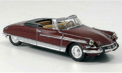 Citroen DS 19 1/43 Norev Chapron red Le Caddy 1963 diecast model cars