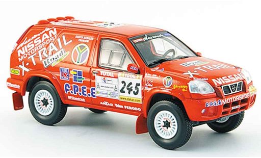 Nissan X Trail Dakar 1/43 Norev No.245 Rally 2002 diecast model cars