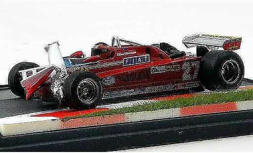 Ferrari 126 CK 1/43 Brumm turbo villeneuve gp kanada diecast model cars