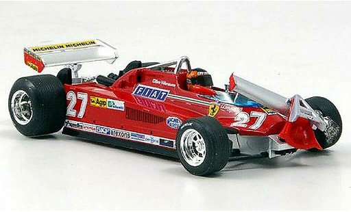 Ferrari 126 CK 1/43 Brumm Turbo Villeneuve Runde 55-56 GP Kanada diecast model cars