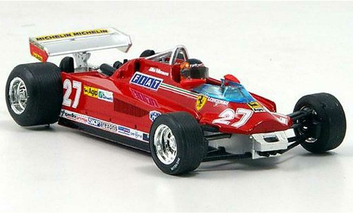 Ferrari 126 CK 1/43 Brumm Turbo Villeneuve Runde 57-63 GP Kanada diecast model cars