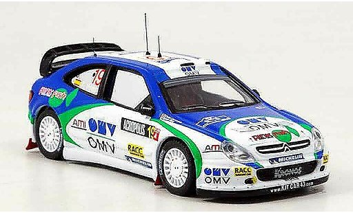 Citroen Xsara WRC 2005 1/43 IXO no.19 pons del barrio rallye acropolis diecast model cars