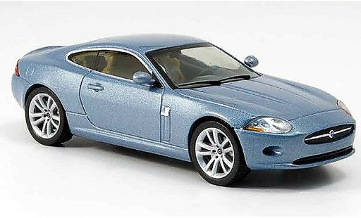 Jaguar XK coupe 1/43 IXO blue 2005 diecast model cars