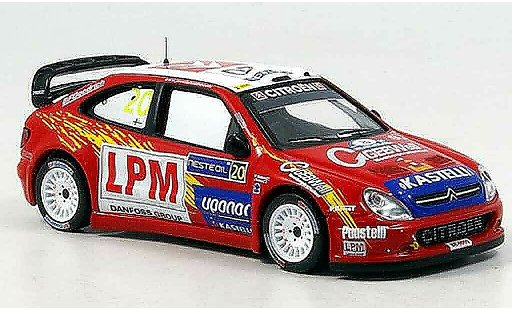 Citroen Xsara WRC 2006 1/43 IXO no.20 tuohino rallye finnland diecast model cars