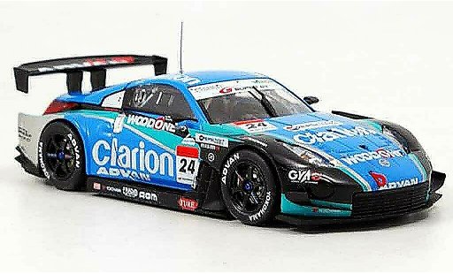 Nissan 350Z Base 1/43 Ebbro JGTC Woodone Advan Z SuperGT No.24 2007 diecast model cars