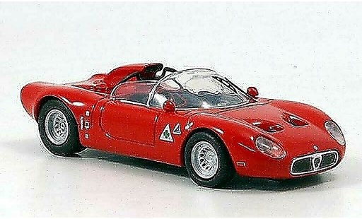 Alfa Romeo 33.2 fleron 1/43 M4 1967 Prova red diecast model cars