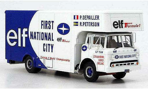 Ford Type C Team Elf 1/43 Exoto Transporter Formule 1 diecast model cars