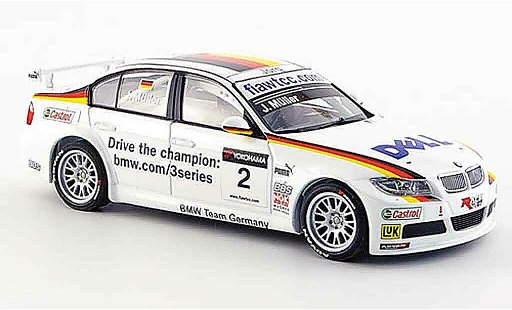 Bmw 320 WTCC 1/43 Minichamps Muller Team Germany 2007 diecast model cars