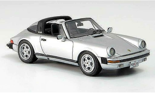 Porsche 911 Targa 1/43 Neo Carrera US-Version grey 1985 diecast model cars