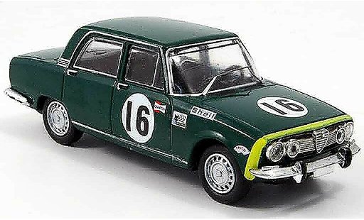 Alfa Romeo 1750 gtv 1/43 M4 berline no.16 24h spa 1968 diecast model cars