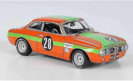 Alfa Romeo Giulia GT Am 1/43 M4 Zandvoort Slotemaker 1970 diecast model cars