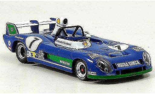 Matra MS670B Base 1/43 IXO No.7 winner Le Mans Pescarolo Larrousse 1974 diecast model cars