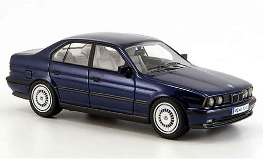 Bmw M5 berline 1/43 Neo E34 blue 1994 diecast model cars