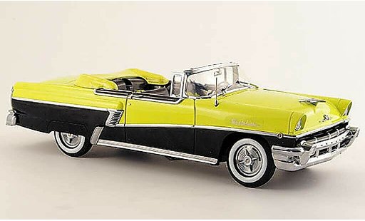 Mercury Montclair Convertible 1/18 Sun Star yellow black 1956 diecast model cars