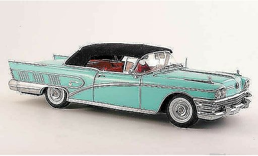Buick Limited Coupe 1/18 Sun Star green 1958 diecast model cars