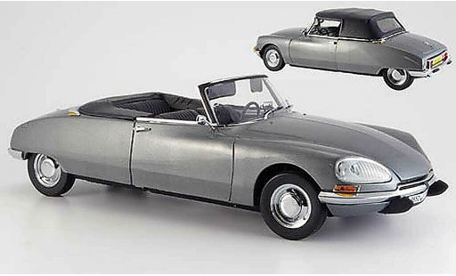 Citroen DS 21 1/18 Sun Star cabriolet grey 1962 diecast model cars