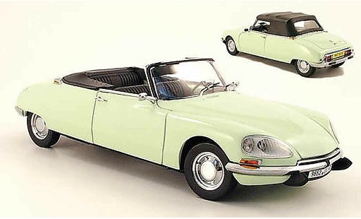 Citroen DS 21 1/18 Sun Star cabriolet green 1962 diecast model cars