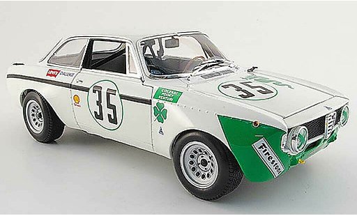Alfa Romeo Giulia gt junior 1300 1/18 Minichamps GTA no.35 jarama 1972 diecast model cars